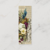 医療フローラの脳解剖ポスター コーリングカード (裏面)