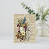 医療フローラの脳解剖ポスター セーブザデート (スタンド正面)