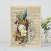 医療フローラの脳解剖ポスター セーブザデート (スタンド正面)