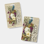 医療フローラの脳解剖ポスター バッジ (正面＆裏面)