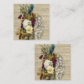 医療フローラの脳解剖ポスター 割引カード (正面/裏面)