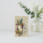 医療フローラの脳解剖ポスター 名刺 (スタンド正面)