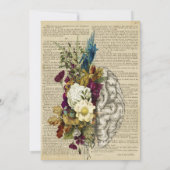 医療フローラの脳解剖ポスター 案内状 (裏面)