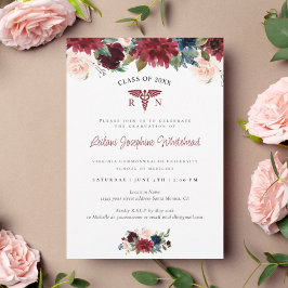 医療ブルゴーニュ赤フローラ卒業パーティー