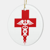 医療プロフェッショナルオーナメントカスタマイズ、 セラミックオーナメント (左)