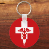 医療プロフェッショナルキーチェーン キーホルダー (正面)