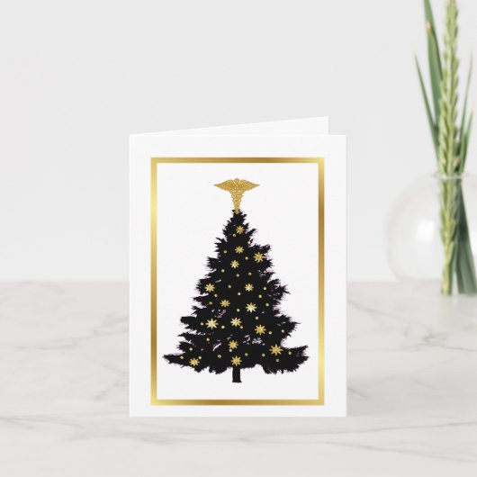 医療プロフェッショナルクリスマスカード カード (正面)