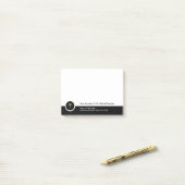 医療プロフェッショナルシンプル付箋 ポストイット (デスク上)