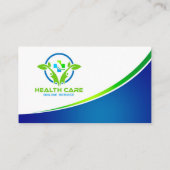 医療プロフェッショナル名刺デザイン 名刺 (裏面)