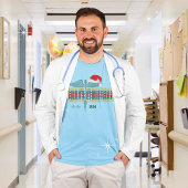 医療プロフェッショナル資格メリークリスマス Tシャツ