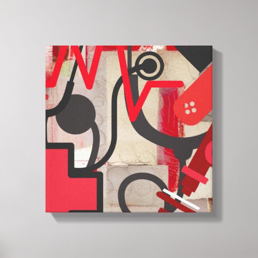 医療プロフェッショナル キャンバスプリント (正面)