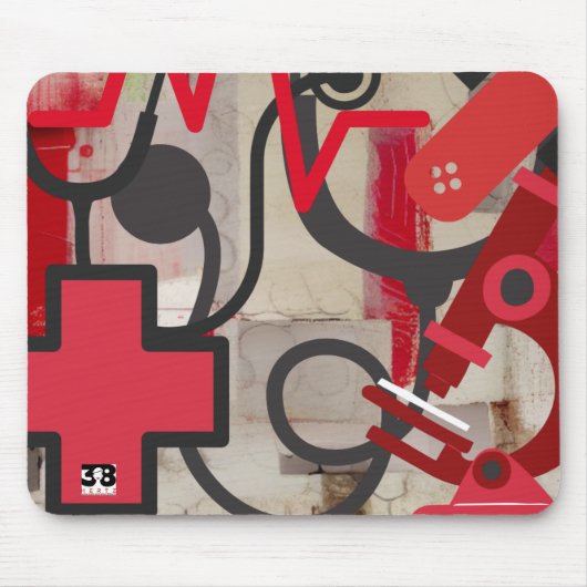 医療プロフェッショナル マウスパッド (正面)