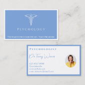医療プロフェッショナル – 心理学の名刺 名刺 (正面/裏面)