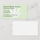 医療ホリスティック医療 名刺 (正面/裏面)