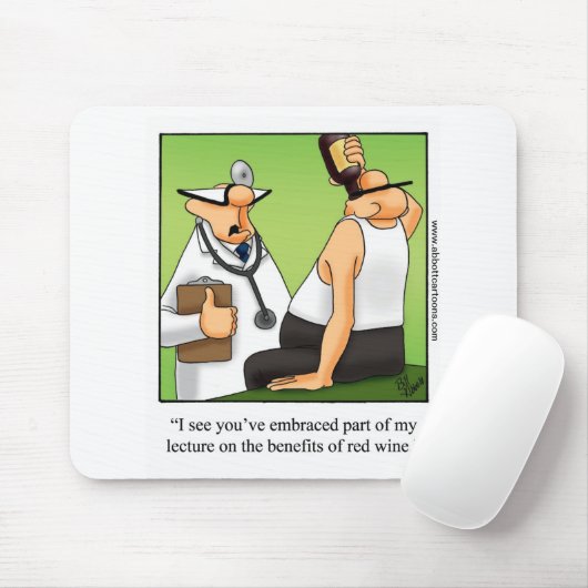 医療ユおもしろいーモアマウスパッド贈答品「スペクティクルズ」 マウスパッド (マウス)