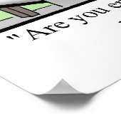 医療ユーモアのポスターギフト ポスター (角)