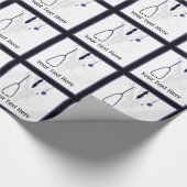 医療ラボコートドクターカスタム包装紙 ラッピングペーパー (角)