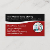 医療人材派遣機モダン関 名刺 (正面)