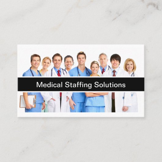 医療人材派遣雇用庁 名刺 (正面)