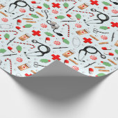 医療休暇ギフト ラッピングペーパー (角)