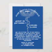 医療会議ヴィンテージスタイル 招待状 (正面)