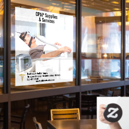 医療供カスタマイズ給ショップCPAPの供給 ウィンドウサイン