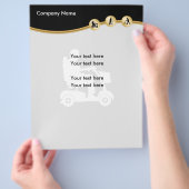 医療供給の促進チラシ チラシ (手)