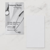 医療保険のテーマ 名刺 (正面/裏面)