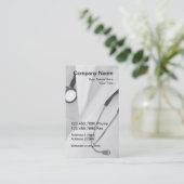 医療保険のテーマ 名刺 (スタンド正面)