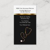 医療保険の名刺 名刺 (正面)