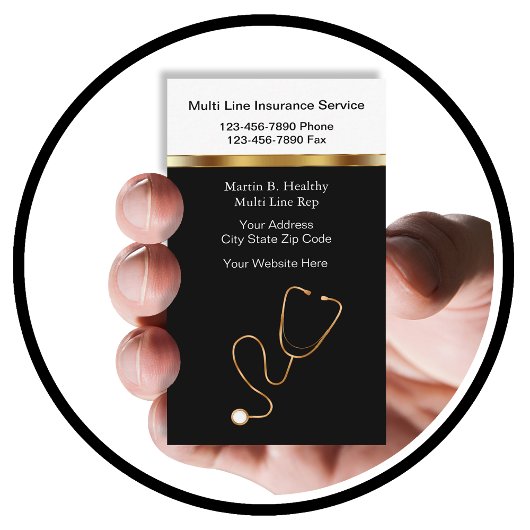 医療保険の名刺 名刺