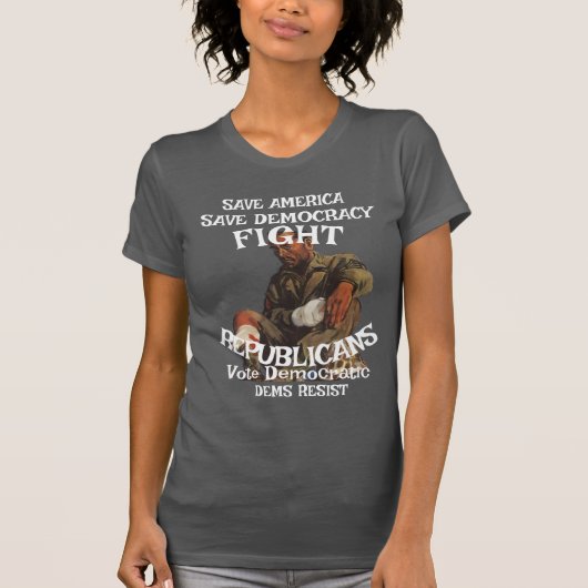 医療保険制度改革コスト医療 Tシャツ (正面)