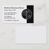 医療保険名刺モダンデザイン 名刺 (正面/裏面)