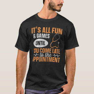 医療保険診療受付係 Tシャツ