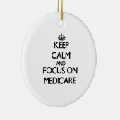医療保障の平静そして焦点を保って下さい セラミックオーナメント (右)