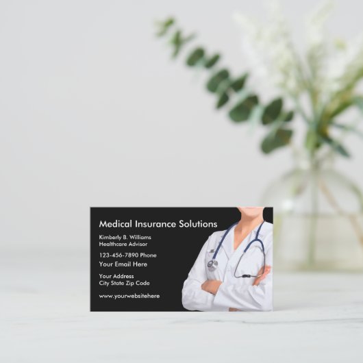 医療再生サービス 名刺 (スタンド正面)