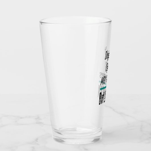 医療冗談の犬と猫のパパジョーおもしろいク タンブラーグラス (右)