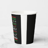 医療助手のクリスマスシャツ 紙コップ (左)