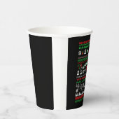 医療助手のクリスマスシャツ 紙コップ (右)