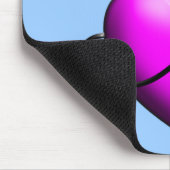 医療助手のピンクのハートのデザインのギフト マウスパッド (コーナー)