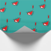 医療助手の血の低下の芸術 ラッピングペーパー (角)