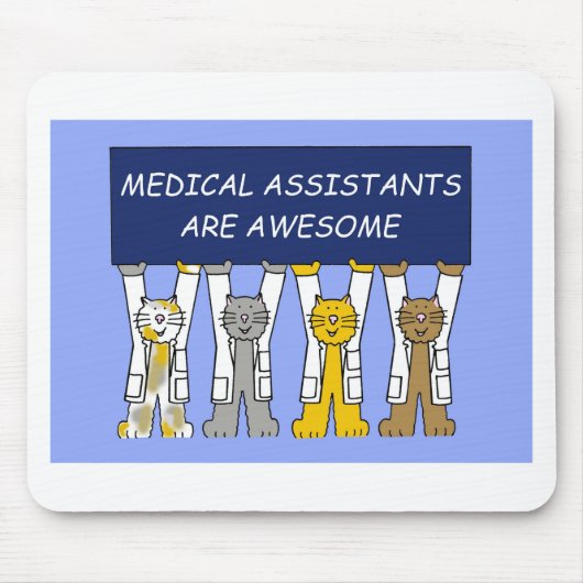 医療助手は素晴らし。 マウスパッド (正面)