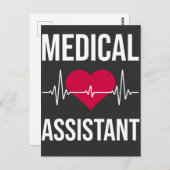 医療助手心看護ハート病院 ポストカード (正面/裏面)