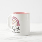 医療助手鑑賞棒宝虹 ツートーンマグカップ (正面左)