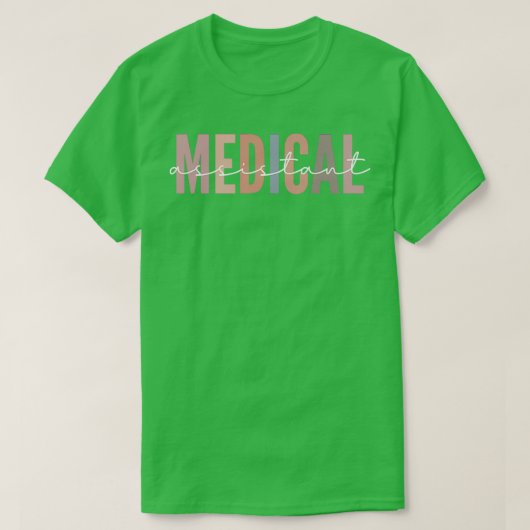 医療助手1 Tシャツ (デザイン正面)