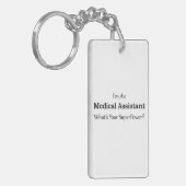 医療助手 キーホルダー (正面左)