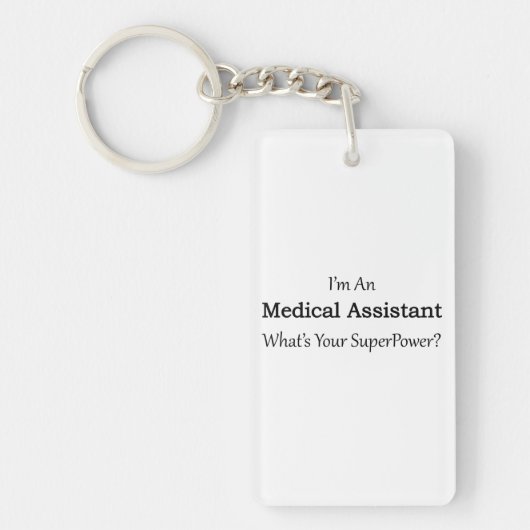 医療助手 キーホルダー (正面)