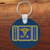 医療助手 キーホルダー (正面)