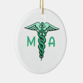 医療助手 セラミックオーナメント (右)