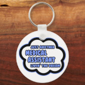 医療助手…夢を見る キーホルダー (正面)